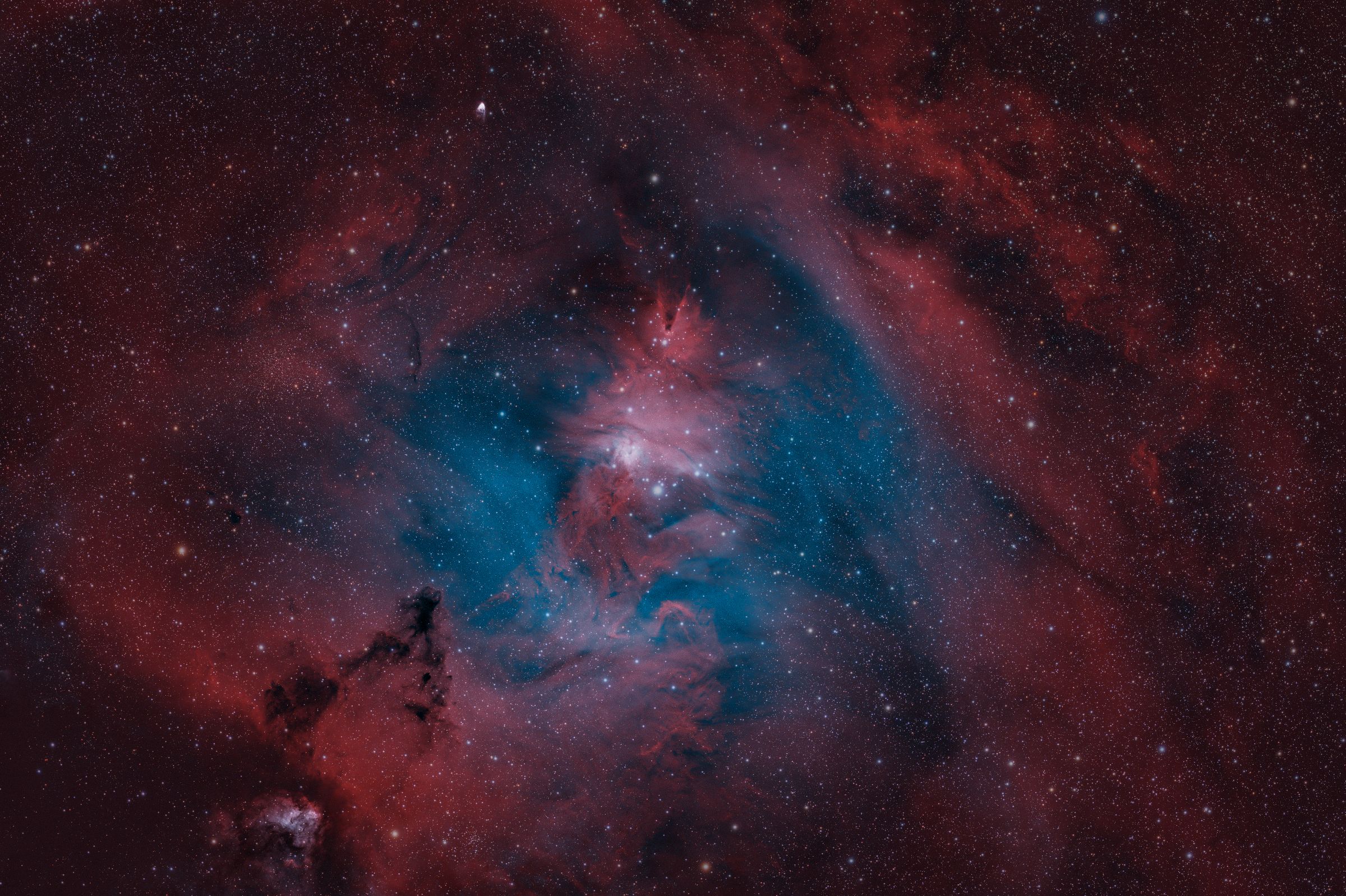 NGC 2264: The Christmas Tree Nebula Complex